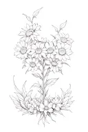 From my rotting body, flowers shall grow and i am in them and that is eternity  tattoo design idea