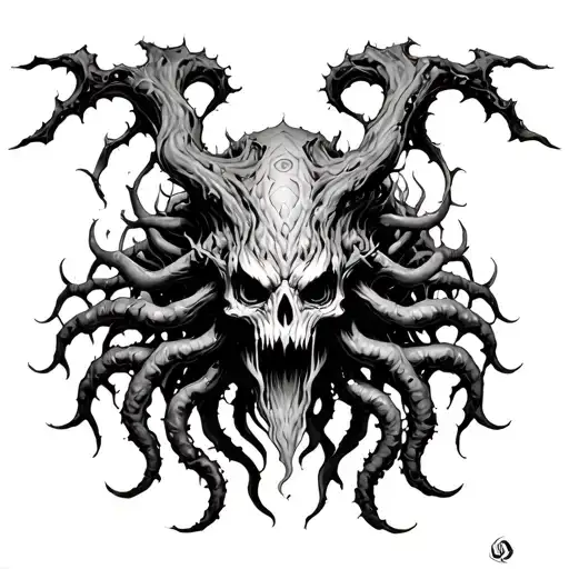 Azathoth tattoo design idea