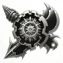 3d tattoo design idea