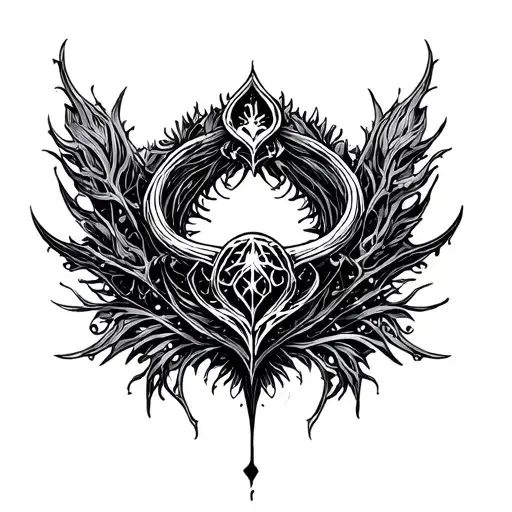 Malenia Elden Ring tattoo design idea