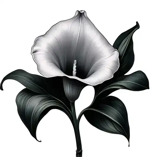 Calla Lilies tattoo design idea
