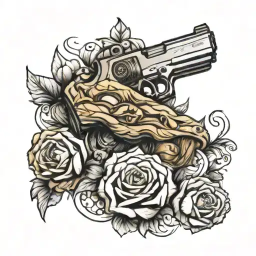 glock tattoo design idea