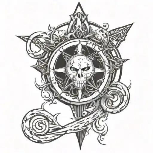 arcane tv show vi tattoo simple tattoo design idea