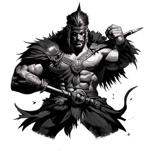 Spartacus tattoo design idea