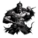 Spartacus tattoo design idea