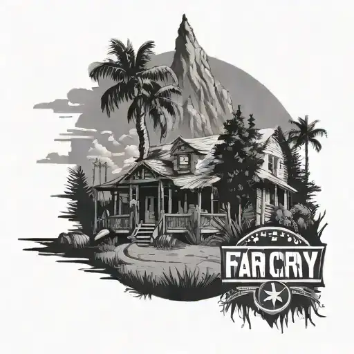 Far Cry 5 tattoo design idea