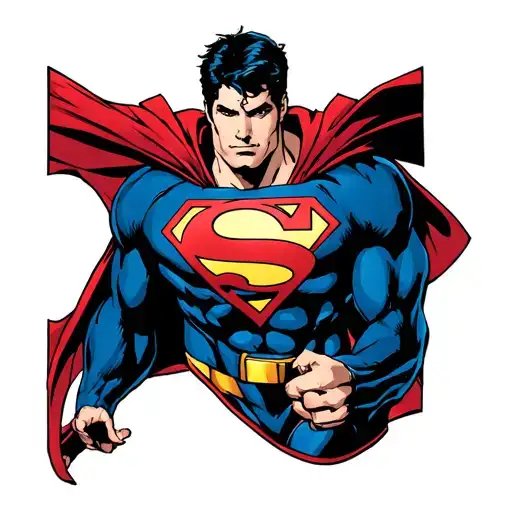 Superman logo tribute for sons death tattoo design idea