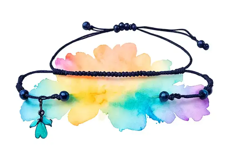 Ankle Bracelet tattoo design idea