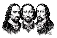 franklin saint series tattoo design idea