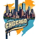 chicago and denver skyline tattoo design idea