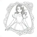 Alice madness returns tattoo design idea