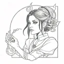 Alice madness returns tattoo design idea