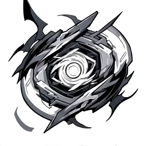 Beyblade tattoo design idea