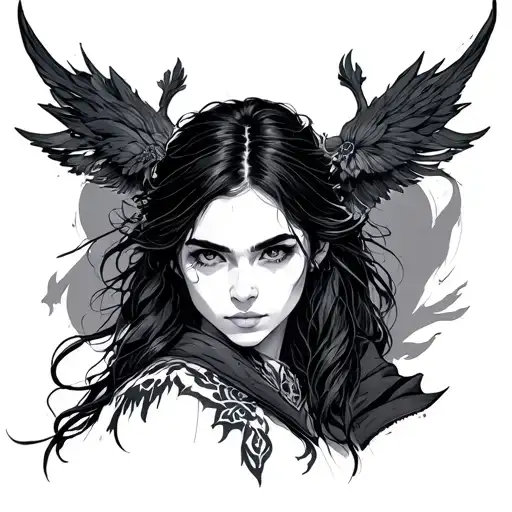 Arya tattoo design idea