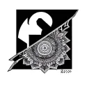 chest tattoo design with geometric mandala design incorporating with year 2000  tattoo design idea