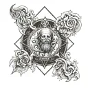 god's plan tattoo design idea