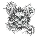 god's plan tattoo design idea