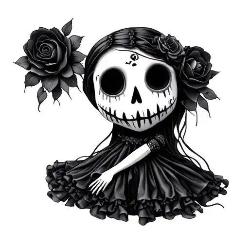 Voodoo Doll tattoo design idea