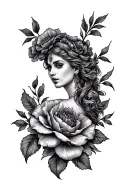 Italian tattoo design idea