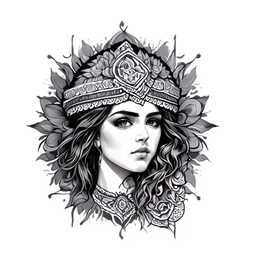 Sami tattoo design idea