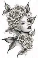 Marylin Monroe tattoo design idea