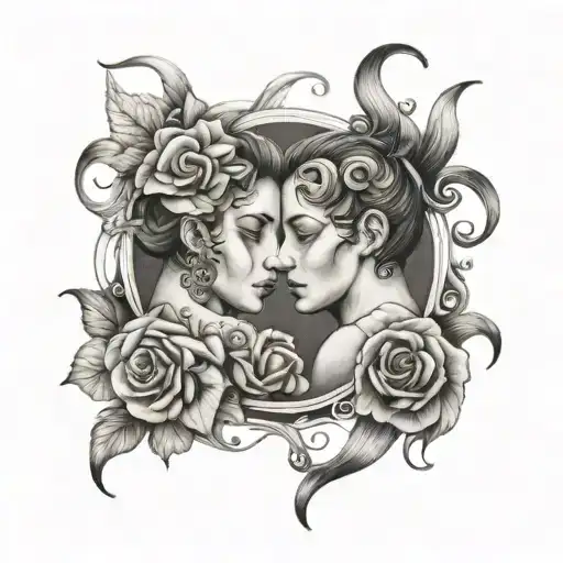 My Gemini tattoo design idea