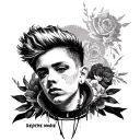 Depeche Mode tattoo design idea