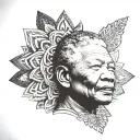 Mandela tattoo design idea