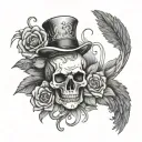 Dad Memorials tattoo design idea