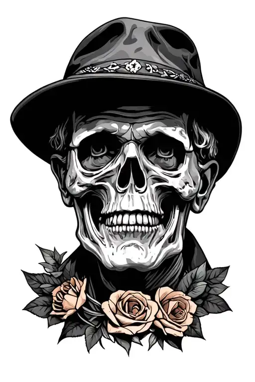 dead dad memorial tattoo design idea