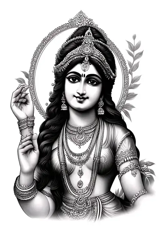 Idea for mini mini tattoos on full left hand  represent Radha Krishna leelas brijbhumi barsana culture etc.  tattoo design idea