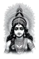 Idea for mini mini tattoos on full left hand  represent Radha Krishna leelas brijbhumi barsana culture etc.  tattoo design idea