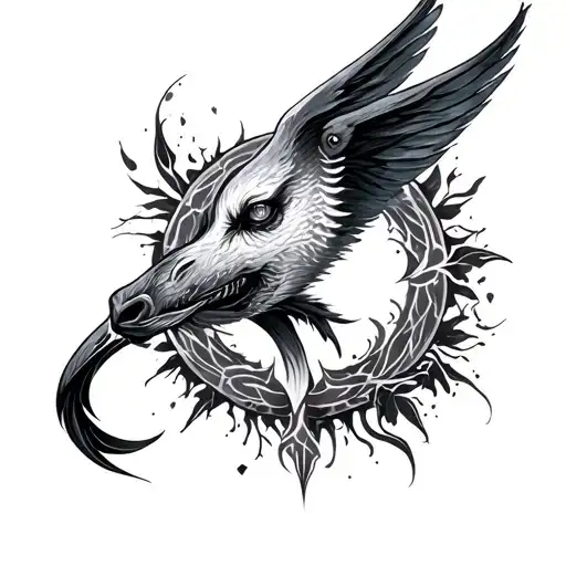 Gnostic tattoo design idea