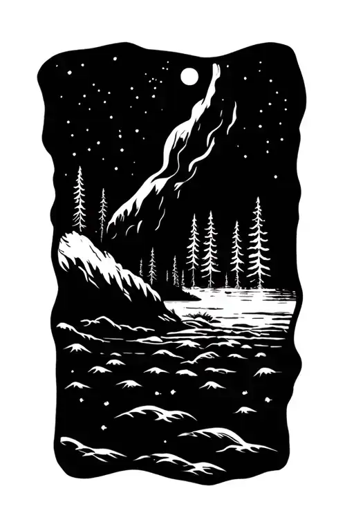 outdoors arm sleeve tattoo design idea