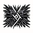 lithuanian symbol tattoo design idea