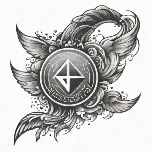 avicii edm music tattoo design idea