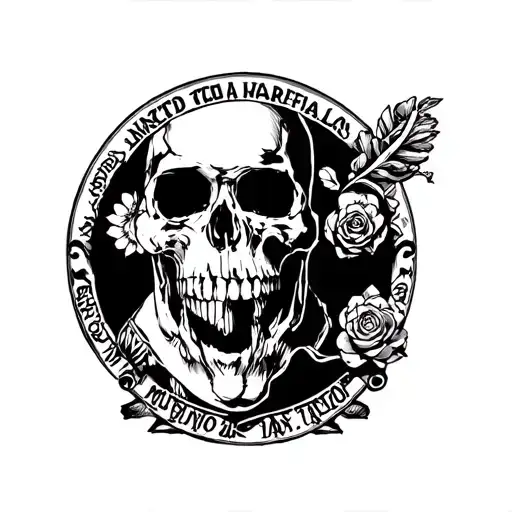 muffin top mafia tattoo design idea