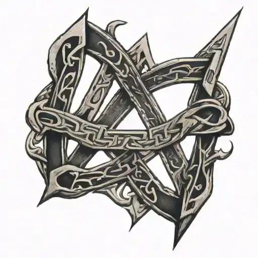 Bind Rune tattoo design idea
