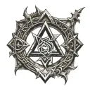 Bind Rune tattoo design idea