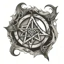 Bind Rune tattoo design idea