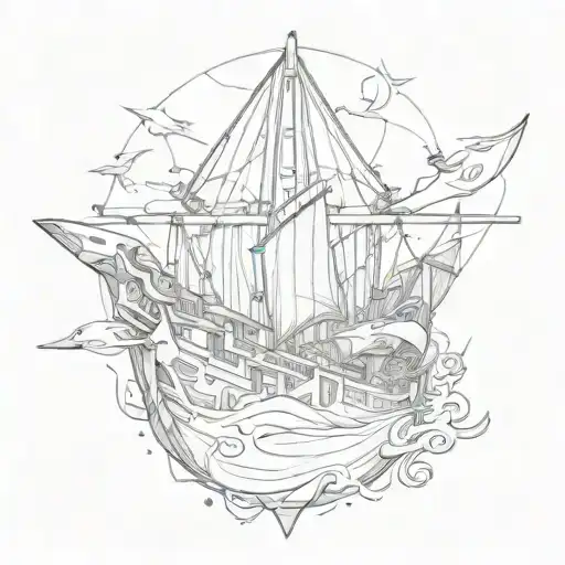 generational ark  tattoo design idea