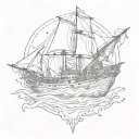 generational ark  tattoo design idea