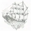 generational ark  tattoo design idea