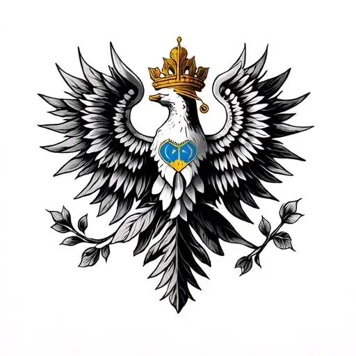 Ukraine tattoo design idea