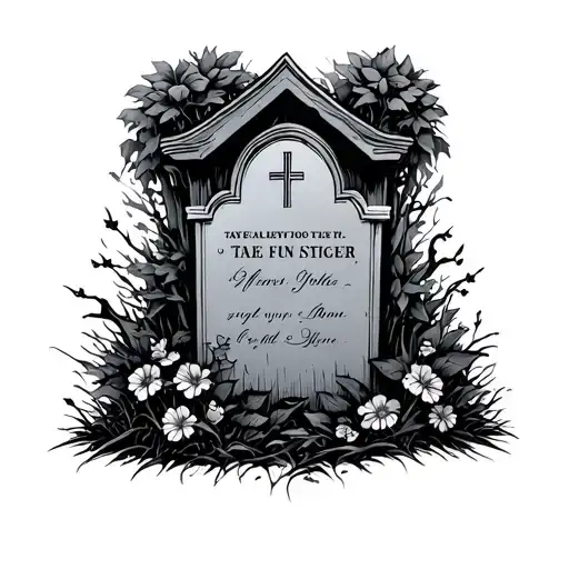 Tate Fun Tate Cemetery tattoo design idea