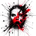 quantum entanglement tattoo design idea