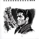 Elvis Presley tattoo design idea