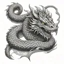 Jormungandr tattoo design idea