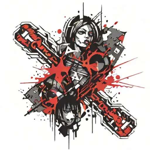 despair tattoo design idea