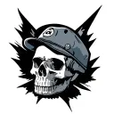 Blue Collar tattoo design idea